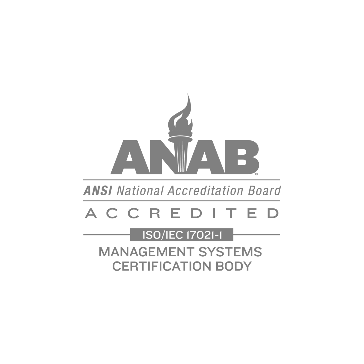 ANAB Accredited