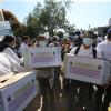 Lleva la comunidad de la Preparatoria Jalisco 15 mil cartas de apoyo a la UdeG en puertas de Casa Jalisco